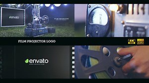 Download Film projector Logo 4K - FREE Videohive - aedownload.com