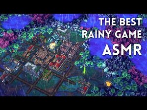 One Hour of Rainy Gaming & Whispering ASMR ☔ Against the Storm