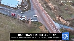 Bellingham Aerial was flying over the scene of the Car Crash in Bellingham to bring your this in-depth footage. | Bellingham Metro News
