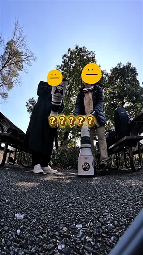 動物園でのバズーカ体験