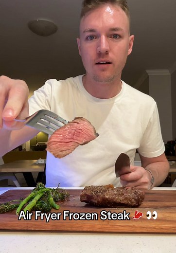 Cooking Frozen Steak in an Air Fryer
