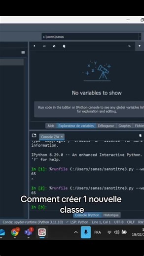 Comment définir une nouvelle classe en Python#python #trading #linux #data #IT #IA