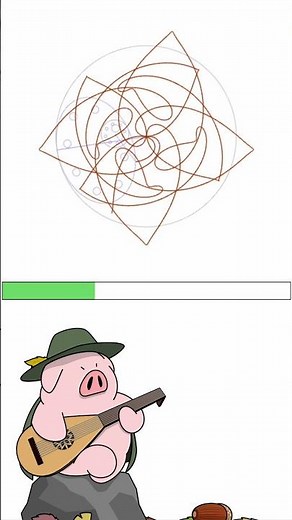 【スピログラフ】いきなりトロコイド(237) #spirograph