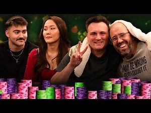 DEEP STACK Cash Game w/ Crypto Max, Jenny Ding, Trey | Lodge Live Stream