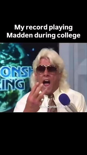 WOOOO! #wcw #wwe #wrestling | No Context Flair Memes