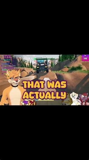 skaifox is a BAD driver lmao ... #fyp #furry #vtuber #streamer