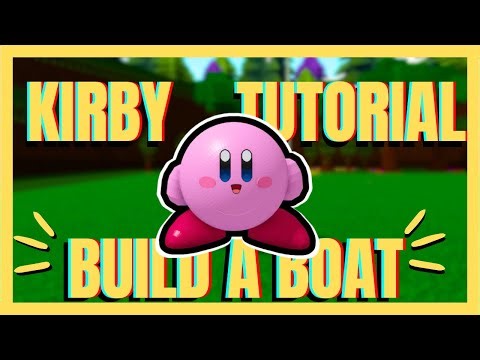KIRBY TUTORIAL | Build a boat for treasure