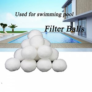 [Hot Item] Reusable Replace Swimming Pool Fiber Ball Filter Balls Filter Media