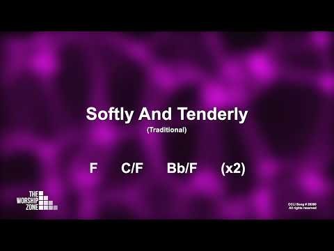 Softly and Tenderly || Lyrics and Chords || Congregational key