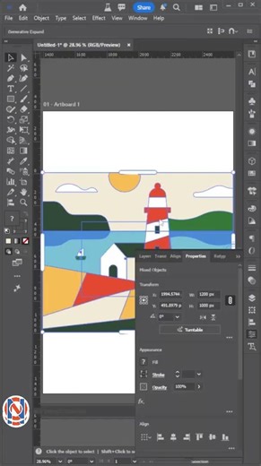 How to expand Vector art In Adobe Illustrator | Illustrator Tutorial 2026