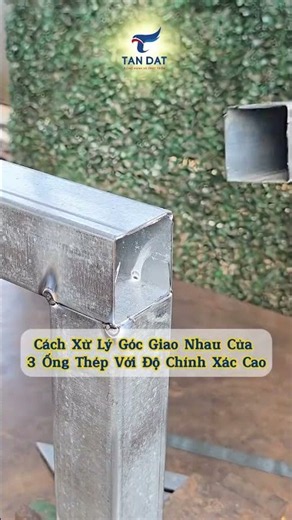 How to Handle the Intersection of 3 Steel Pipes with High Precision #inox304 #welding #machining ...