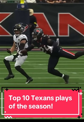 Top 10 Houston Texans Plays of the Season