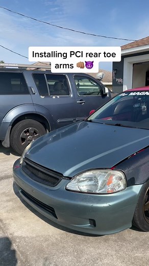 Installing PCI Rear Toe Arms