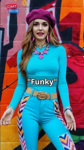 Funky Meaning and Example | A wild style 🔥 #englishvocabulary