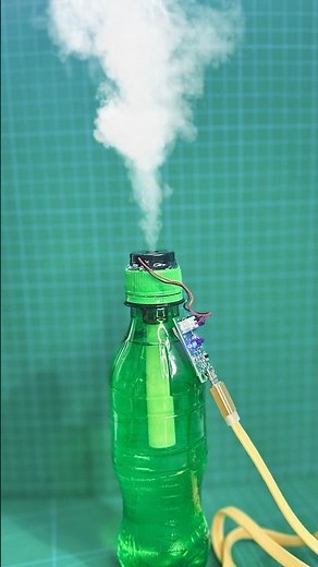 5v diy fog maker mist maker using plastic bottle at home #humidifer #mistmaker #diy #airconditioner