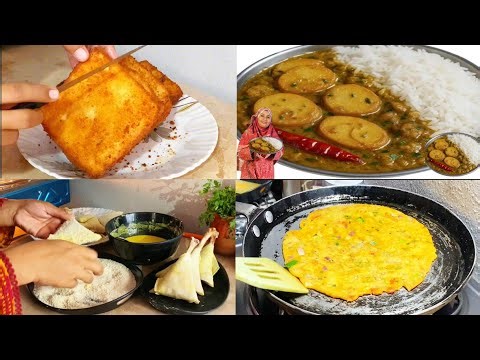 Daily routine ke 4 cooking IDA eastern ho ya desi bread samosa aloo curry aloo paratha recipe