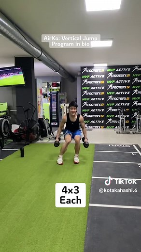 Vertical Jump Exercises with Dumbbells