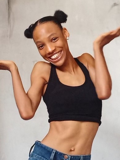 Amanda's Natural Hair: The Iconic Baby Face Look