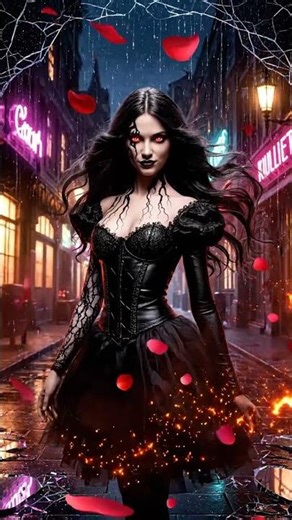 Dark Fairytale Transformation | Gothic Cinematic AI Visual in Veo 3