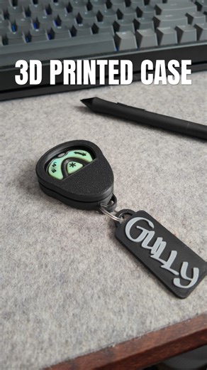 How to 3D print a custom key fob case.