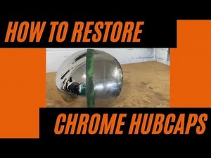 How to Restore & Polish Hubcaps and Anything Else Chrome