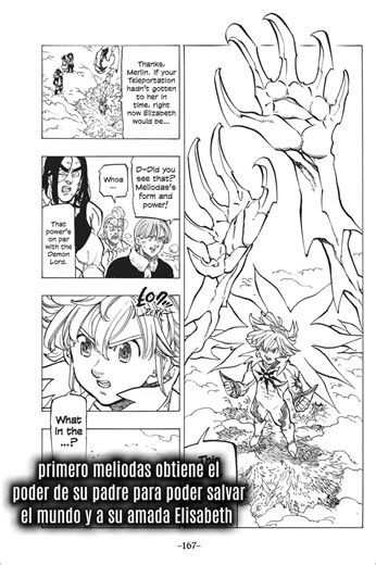 Meliodas y Elizabeth en el anime: amor y aventura