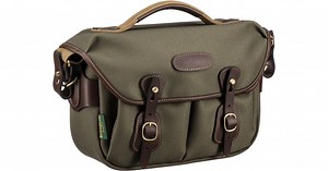 Billingham Hadley Small Pro Camera Bag (Sage FibreNyte/Chocolate Leather Trim, 5L)