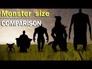 MONSTER SIZES First person view