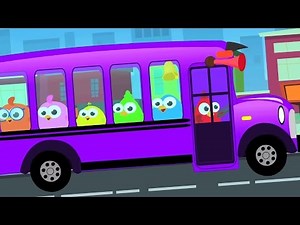 Wheels On The Bus Birds | Nursery Rhymes For Baby | Kids Song