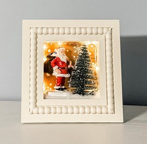 306K views · 4.6K reactions | In case you missed this one. Christmas Scene Shadow Box DIY | We Craft Around | Facebook