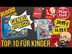 LEGO® ist zu teuer? Die 10 besten Alternativen für junge Baumeister