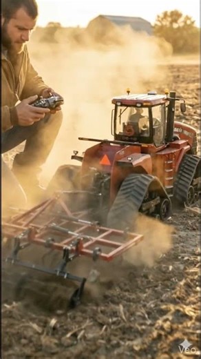 Mini RC Tractor Seeding Like Real Agriculture | Real Soil Farming Test