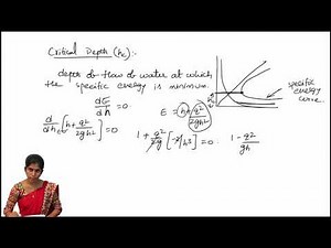 critical depth