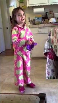 Evie doesn't believe people eat meat