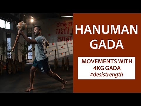 4Kg Gada Workout | Full Body Traditional Indian Training