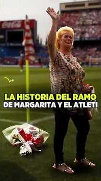 💐 The bouquet of flowers and Atlético de Madrid, a great tradition 👵🏻@volkswagenesp #soccer ad
