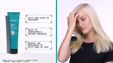 Redken Extreme Length Biotin Shampoo For Longer Hair – Promotes Healthy Hair Growth, Strengthens Damaged Hair, Prevents Hair Breakage, Infused With Biotin ​