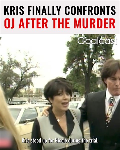 Kris Jenner Finally Confronts OJ Simpson After The Murder | Life Stories