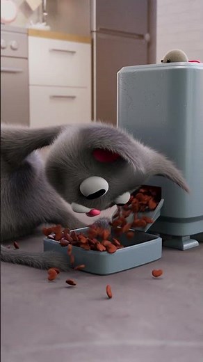 Thank you for 1 MILLION GIMME SNACK #cat #animation