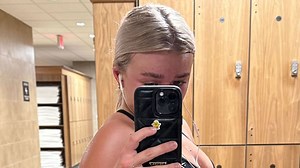 Paige Spiranac rival Katie Sigmond shows off her bum in skintight shorts