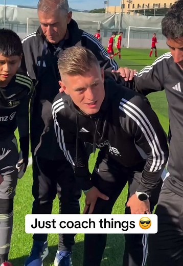 Living that coach life 💯 | Toni Kroos