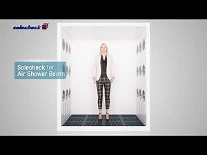 【クリーニングシステム】サイクロンバキュームマット紹介。世界初のサイクロンエアー吸引方式採用！靴底や台車に付着した汚れを強力吸引。クリールームやクリーンエリア内部に埃や塵が入るのを防ぎます。