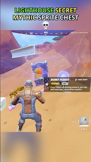 Lighthouse Secret Mythic Sprite Chest 💀 #fortnite #relishh