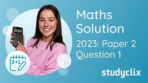 Studyclix: Leaving Cert Maths – 2023 State Ordinary P2 Q1 | Studyclix