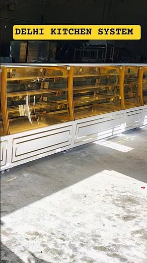 🔥Sweets & Bakeries Display Counter Design || Manufacturing From👉 DELHI KITCHEN SYSTEM COMPANY.