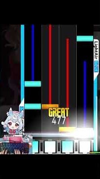 【osu!mania】自作譜面+DT #4 #shorts