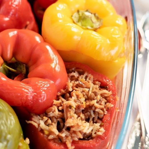 Lebanese Stuffed Peppers
