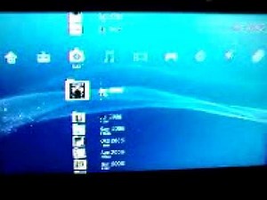 Showing PS3 Menu