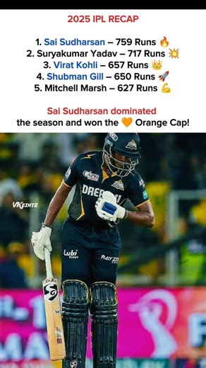 2025 IPL RECAP 😘😘