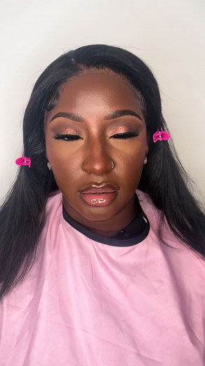 Makeup and wig install on my muse🍭🎀